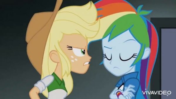 Applejack x rainbow dash