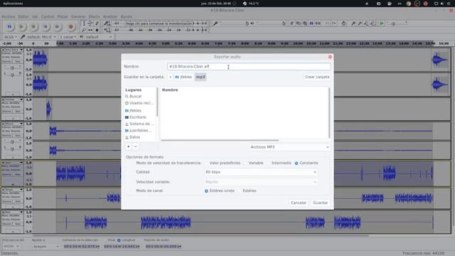 Audacity: #05 Exporta tus audios смотреть онлайн