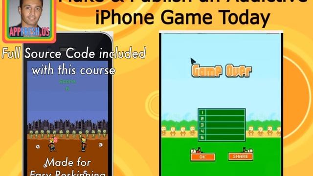 Super Zombie Juggling For iOS - Source Code and Reskin Course For Sale смотреть онлайн