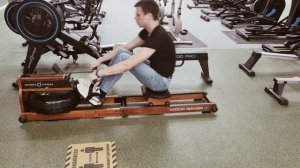 Гребной тренажер домашний OXYGEN FITNESS WOOD ROWER Q1