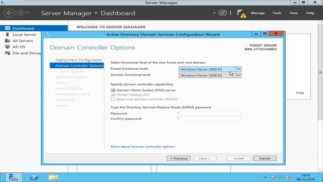 Installation & Configuration of ADDS (Active Directory Domain Controller) смотреть онлайн