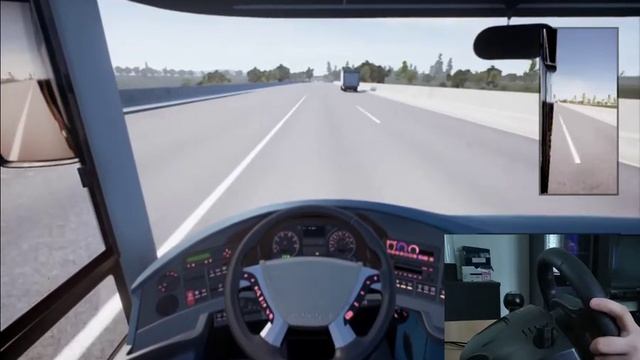 FERNBUS SIMULATOR + LOGITECH DRIVING FORCE PRO (GAMEPLAY)- NEOPLAN SKYLINER смотреть онлайн