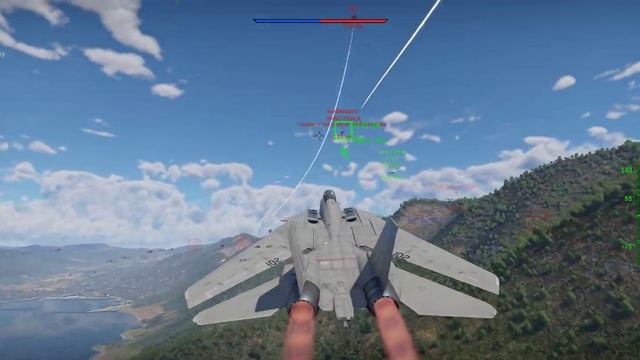 Downing a MiG-23 before trading AIM-7s with an F-4J смотреть онлайн