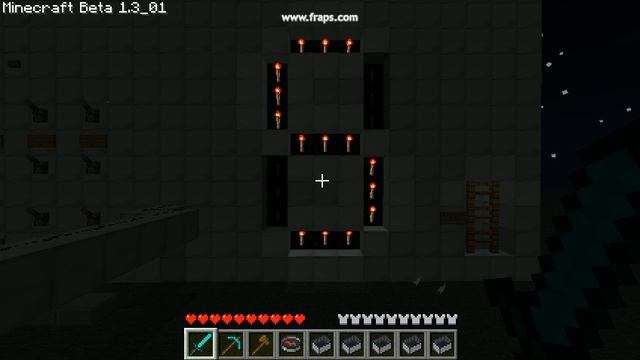 Minecraft 7 segment display + decoder смотреть онлайн