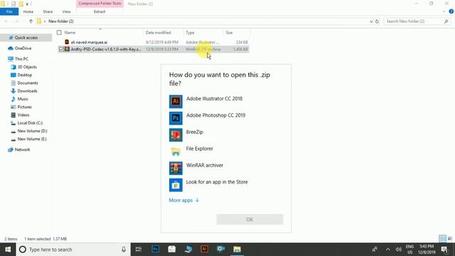 How to view PSD & Ai or InD As Thumbnail URDU/Hindi смотреть онлайн