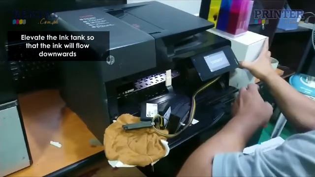 HP 8630 CISS Preventive Maintenance смотреть онлайн