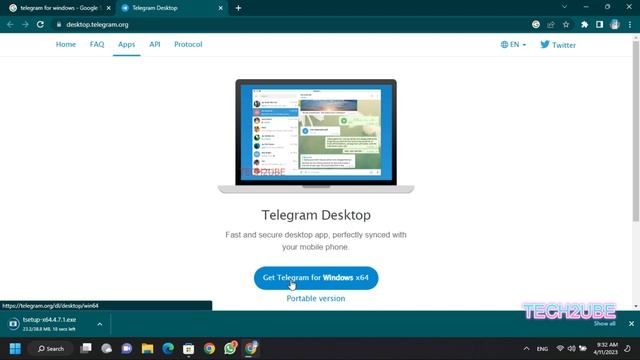 Telegram run Windows 10 WINDOWS 11 Open Telegram ko Computer or Laptop me Kaise Install Kare | hind смотреть онлайн