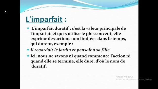 FRANÇAIS - Les valeurs des temps simples de l'indicatif смотреть онлайн
