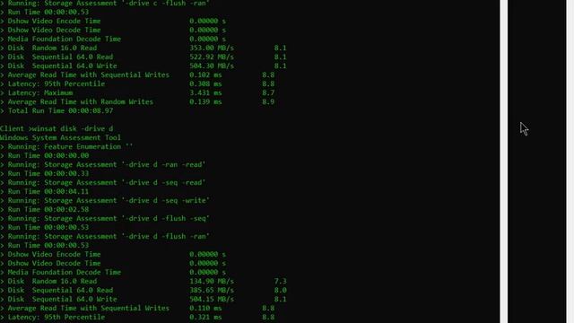 Testing Storage With Windows Winsat смотреть онлайн
