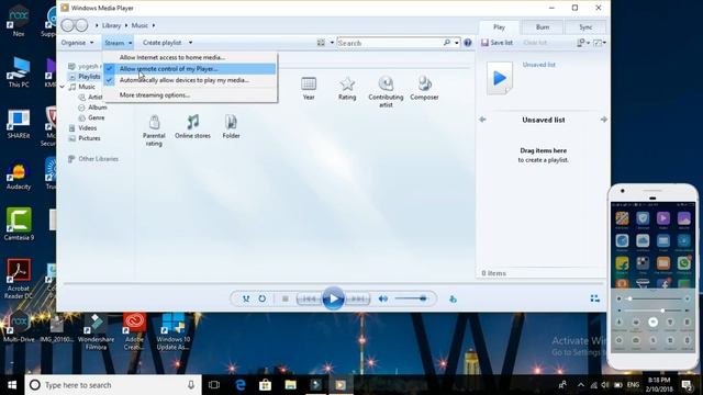 How to Stream Videos from Phone to PC, LAPTOP And TV Via DLNA Hindi смотреть онлайн