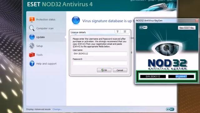 NOD32 KeyGen 2012-13 Working Keys - YouTube.FLV free DownLoAD смотреть онлайн