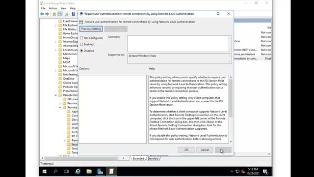 Hướng Dẫn Sửa Lỗi Remote Desktop | An authentication error has occurred смотреть онлайн