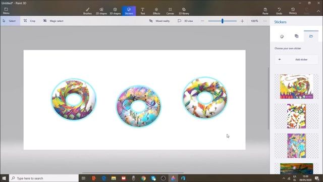 Windows 10 Paint 3D Tutorial. How To Make A Life Jacket смотреть онлайн