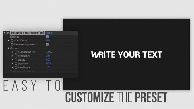 Designer Text Presets смотреть онлайн