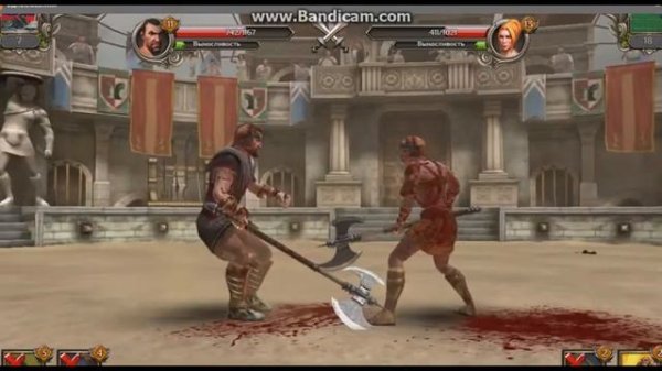 Игра Гладиаторы 3D. 🌟[Бои#7].🌟