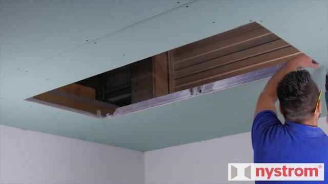 Nystrom Access Door Ceiling Installation RGBRD Removable Drywall Double Door смотреть онлайн