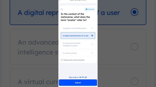 In the context of the metaverse, what does the term "avatar" refer to? смотреть онлайн