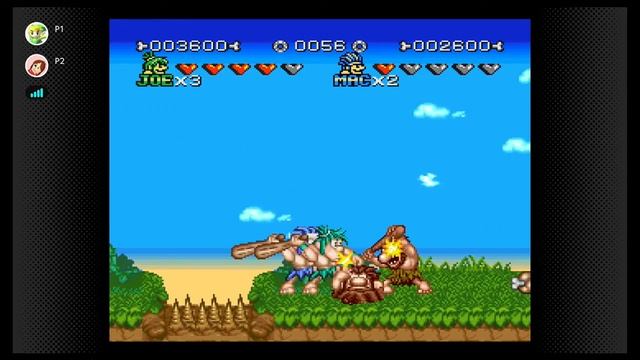 Joe & Mac 2 on Nintendo Switch Online 12.6.21 смотреть онлайн