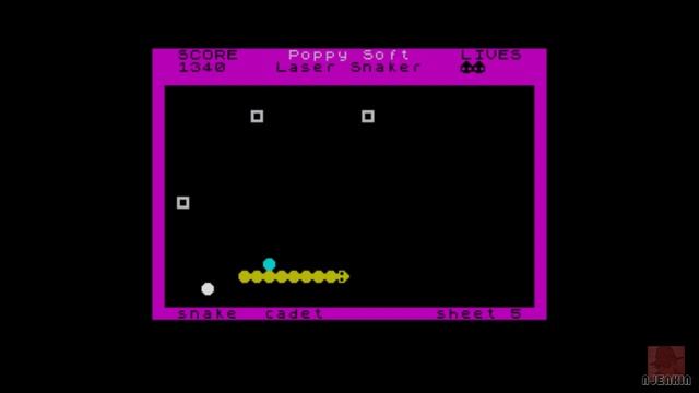 Laser Snaker - on the ZX Spectrum 48K !! with Commentary смотреть онлайн