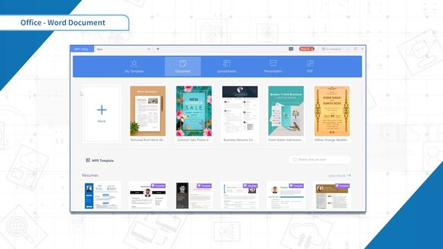 [WPS Office] Word 2.1: How to download WPS Office and create a new Word document [Tutorial] смотреть онлайн