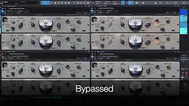 Waves Abbey Road RS124 Compressor смотреть онлайн