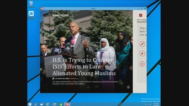 Windows 10 Technical Preview Review смотреть онлайн