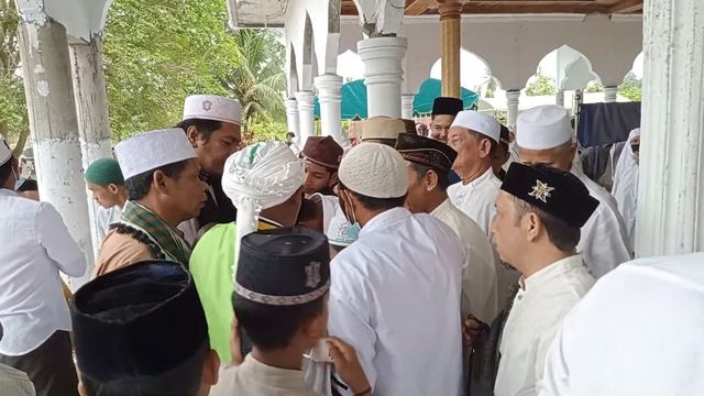 Kedatangan Seorang Ulama Muda Abuya Habibi Wali Ke Mesjid Alulim Aceh Utara