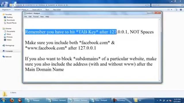 Block ANY Website in ALL Browsers using Hosts File смотреть онлайн
