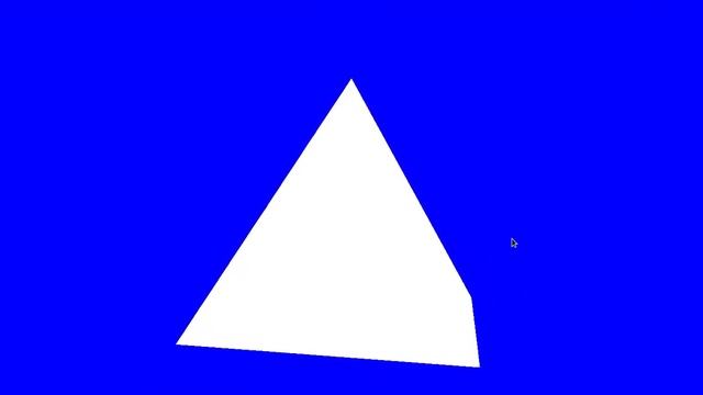 3D White Pyramid on XWindow смотреть онлайн