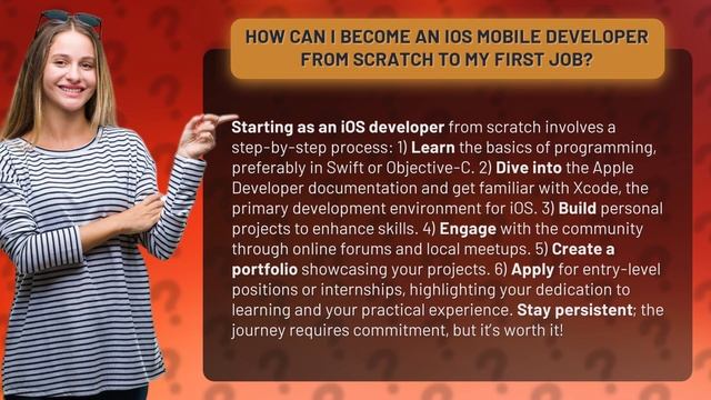 How Can I Become an iOS Mobile Developer from Scratch to My First Job? смотреть онлайн