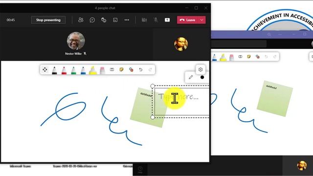 Walkthru Microsoft Whiteboard in Teams [for Gov't] in 1 minute смотреть онлайн
