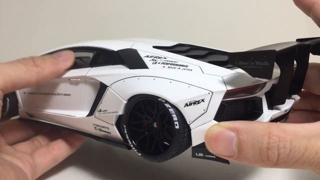 1/18 AUTOart LB-WORKS Lamborghini Aventador 79105 смотреть онлайн