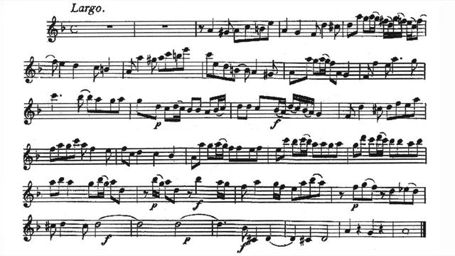 Play the Violin sheet music with Fabio Biondi/ Corelli: Concerto Grosso Op. 6 No. 6 in F Major смотреть онлайн
