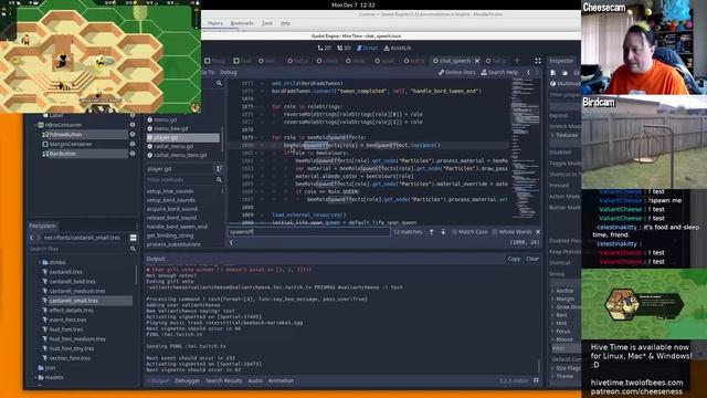 Working on dev bees and chat integration features for Hive Time смотреть онлайн