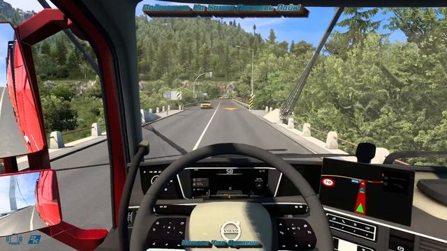 ETS 2. Карта Pomezania , На Руле Logitech Driving Force GT смотреть онлайн