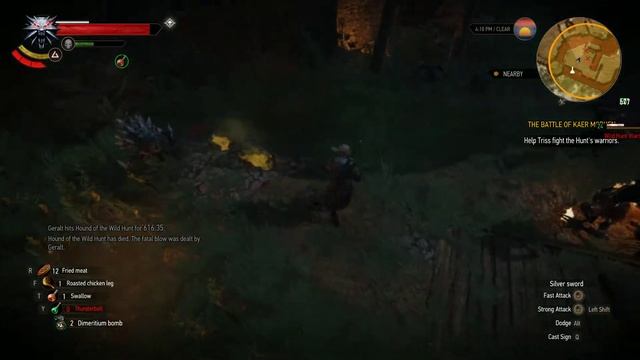 Battle of kaer Morhen: Witcher 3 Full Walkthrough 1080p смотреть онлайн