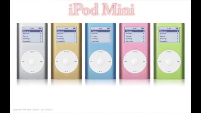 Evolution of the iPod смотреть онлайн