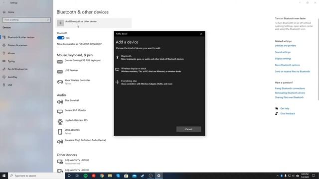 How To Turn On/Enable Bluetooth in Windows 10 смотреть онлайн