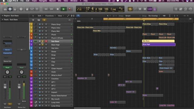 Tropical House, EDM track just like Kygo Overview! (Logic Pro X, Serum) смотреть онлайн