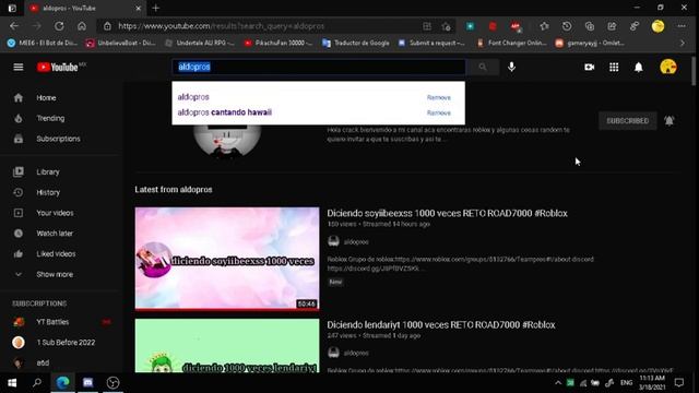 suscribanse a aldopros y a mi canal de directos смотреть онлайн