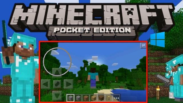 Minecraft PE 0.10.4 - Windows Phone Game смотреть онлайн