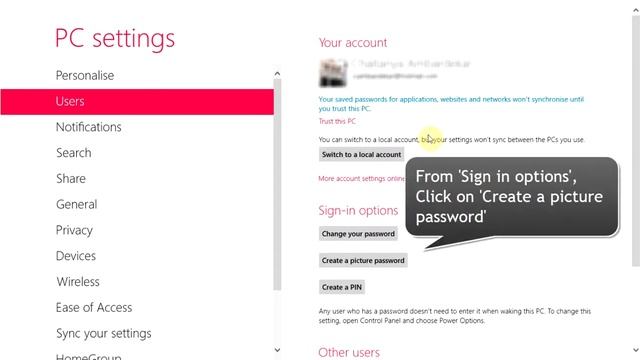 How to add picture password in windows 8.1 смотреть онлайн