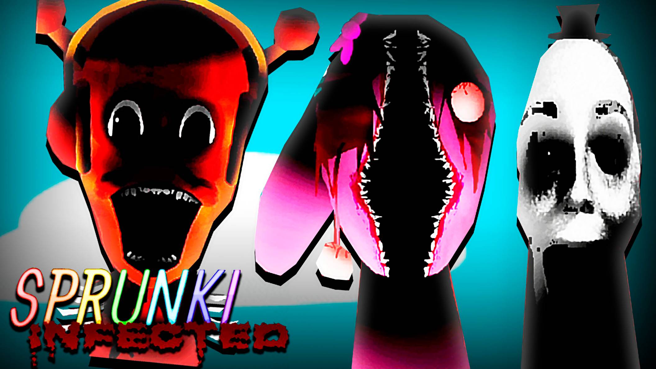 СПРАНКИ НОВАЯ СТРАШНАЯ ВЕРСИЯ - Sprunki Infected смотреть онлайн