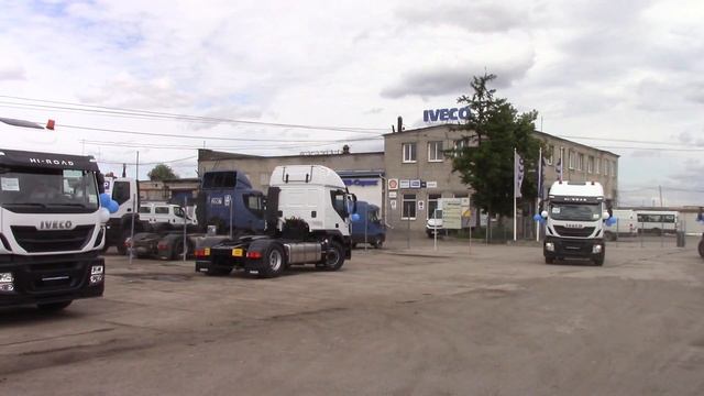 Отгрузка 16 тягачей IVECO Stralis Hi-Road AT440S48 смотреть онлайн