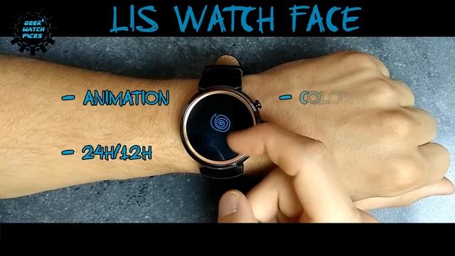 LiS Watch Face (Android Wear) смотреть онлайн