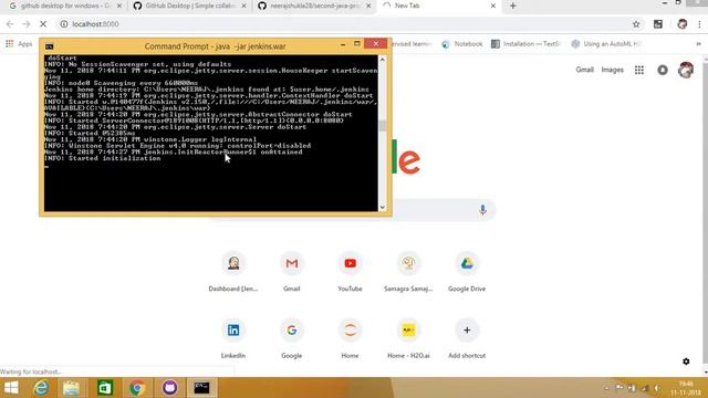 using github and github desktop for a free style project on jenkins смотреть онлайн