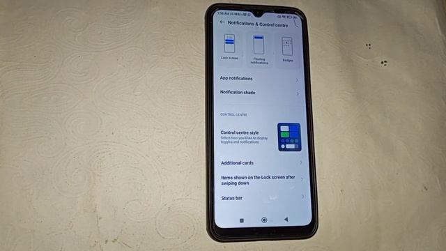 How to change control center style in redmi 10A , Redmi 10A control center setting смотреть онлайн