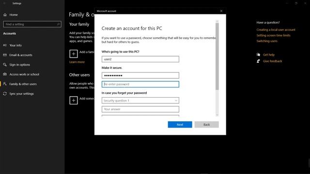 How to Create a New User Account on Windows 10 | How to Create a Guest User Account смотреть онлайн