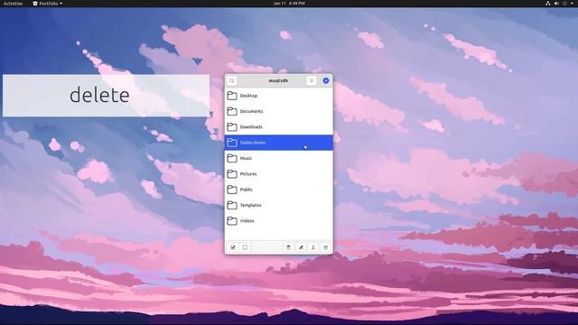 portfolio: simple file manager for linux phones смотреть онлайн