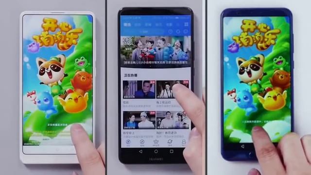 Huawei Mate 10 Pro vs Honor V10 vs Mi Mix 2 Speed Test смотреть онлайн